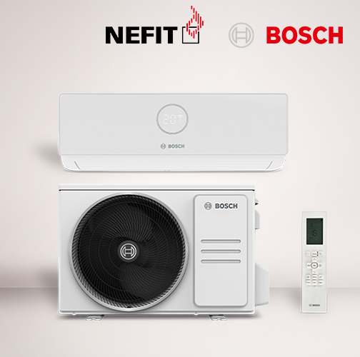 Nefit Bosch aircosysteem koelen verwarmen - O
